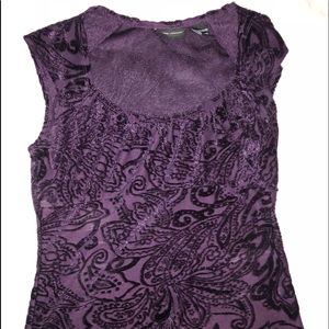 New York& Company purple top
